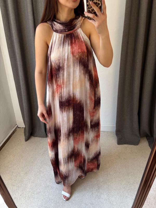 Halter Yaka Elbise