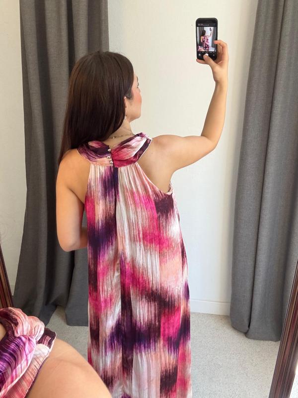 Halter Yaka Elbise