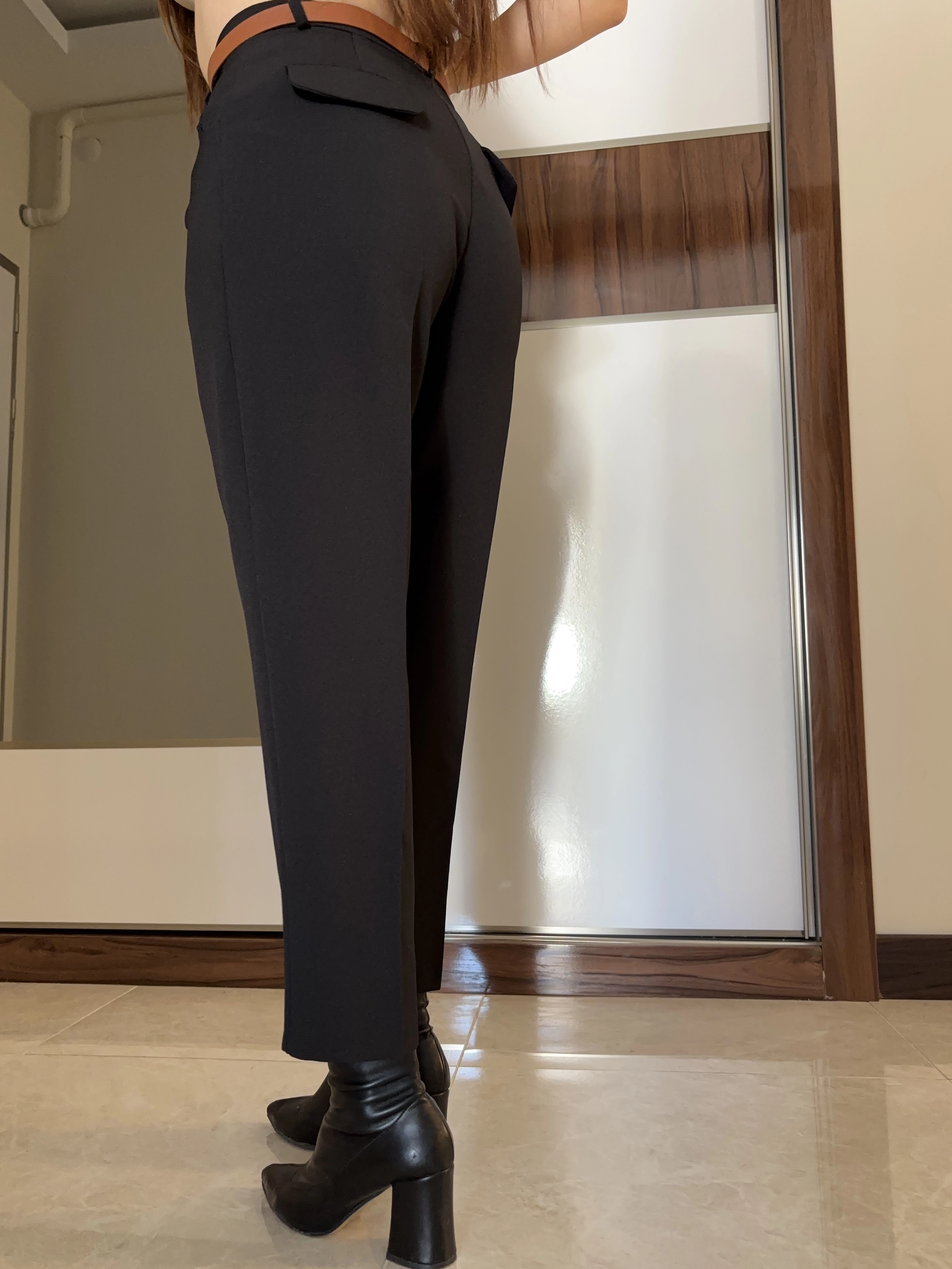 Kemerli Havuç Model Pantolon