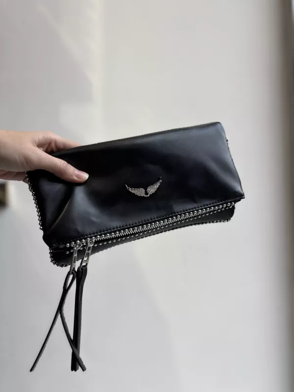Çift Zincirli Zadig Clutch Çanta