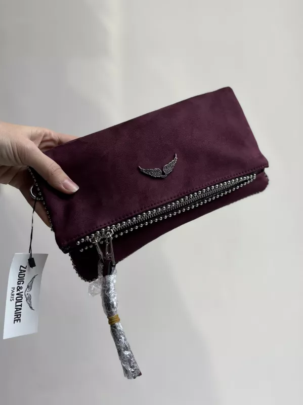 Çift Zincirli Zadig Clutch Çanta
