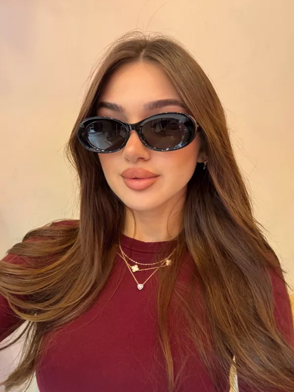 Gucci Oval Model Güneş Gözlüğü