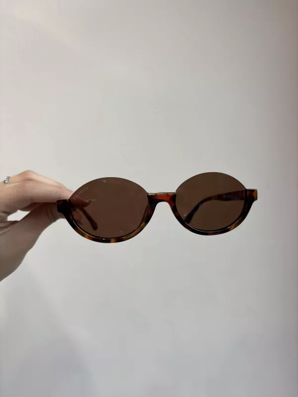 MIUMIU Leopar Kemik Çerçeve Güneş Gözlüğü