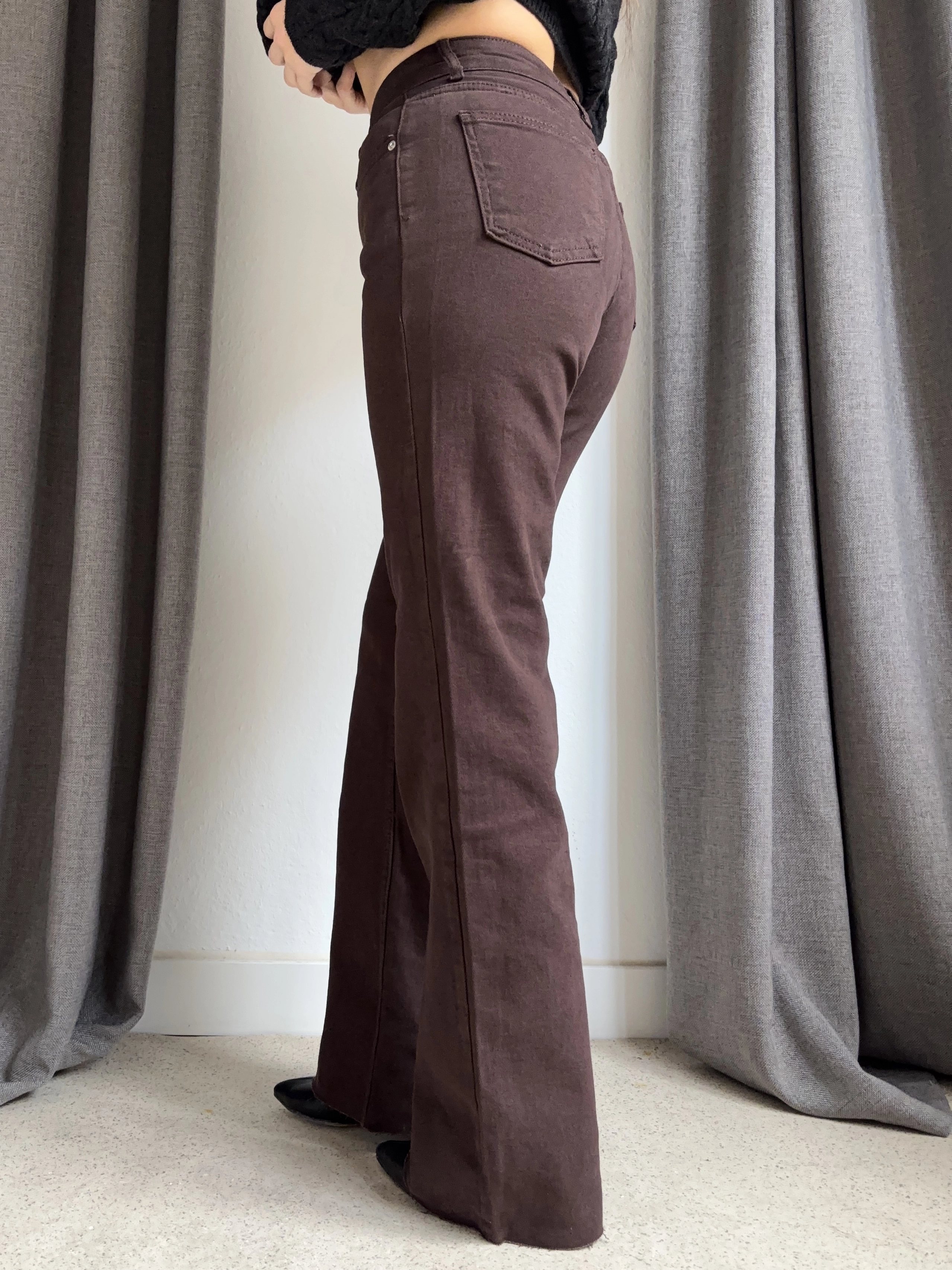 Straight Kesim Yüksek Belli Jean 