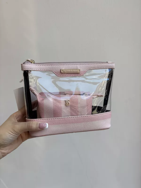 VictoriaSecret Şeffaf Makyaj Çantası
