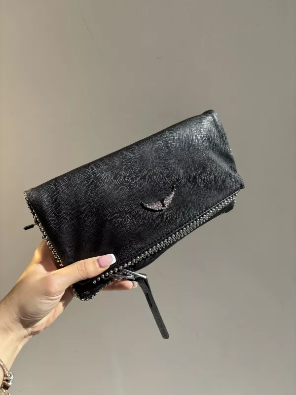 Çift Zincirli Zadig Clutch Çanta