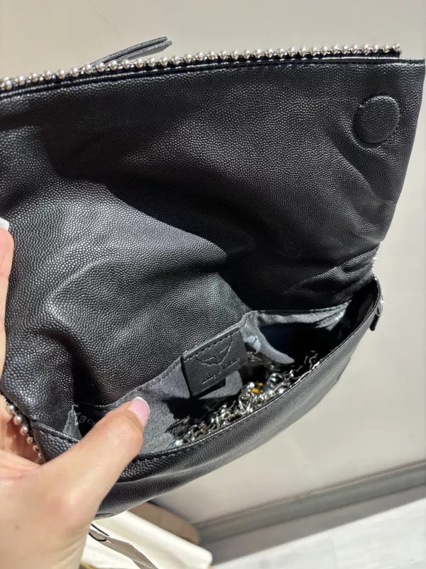 Çift Zincirli Zadig Clutch Çanta