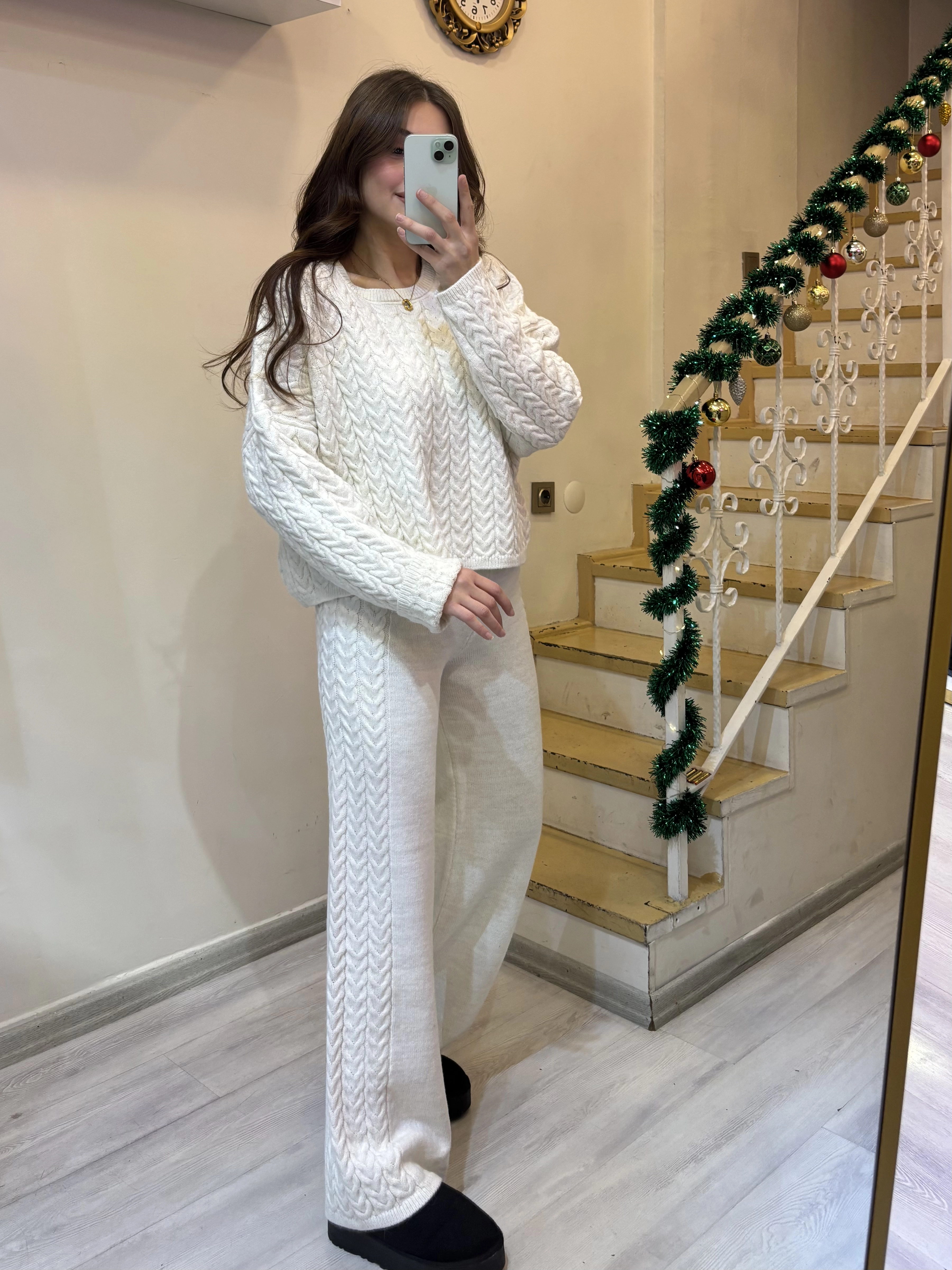 Saç Örgü Triko Takım