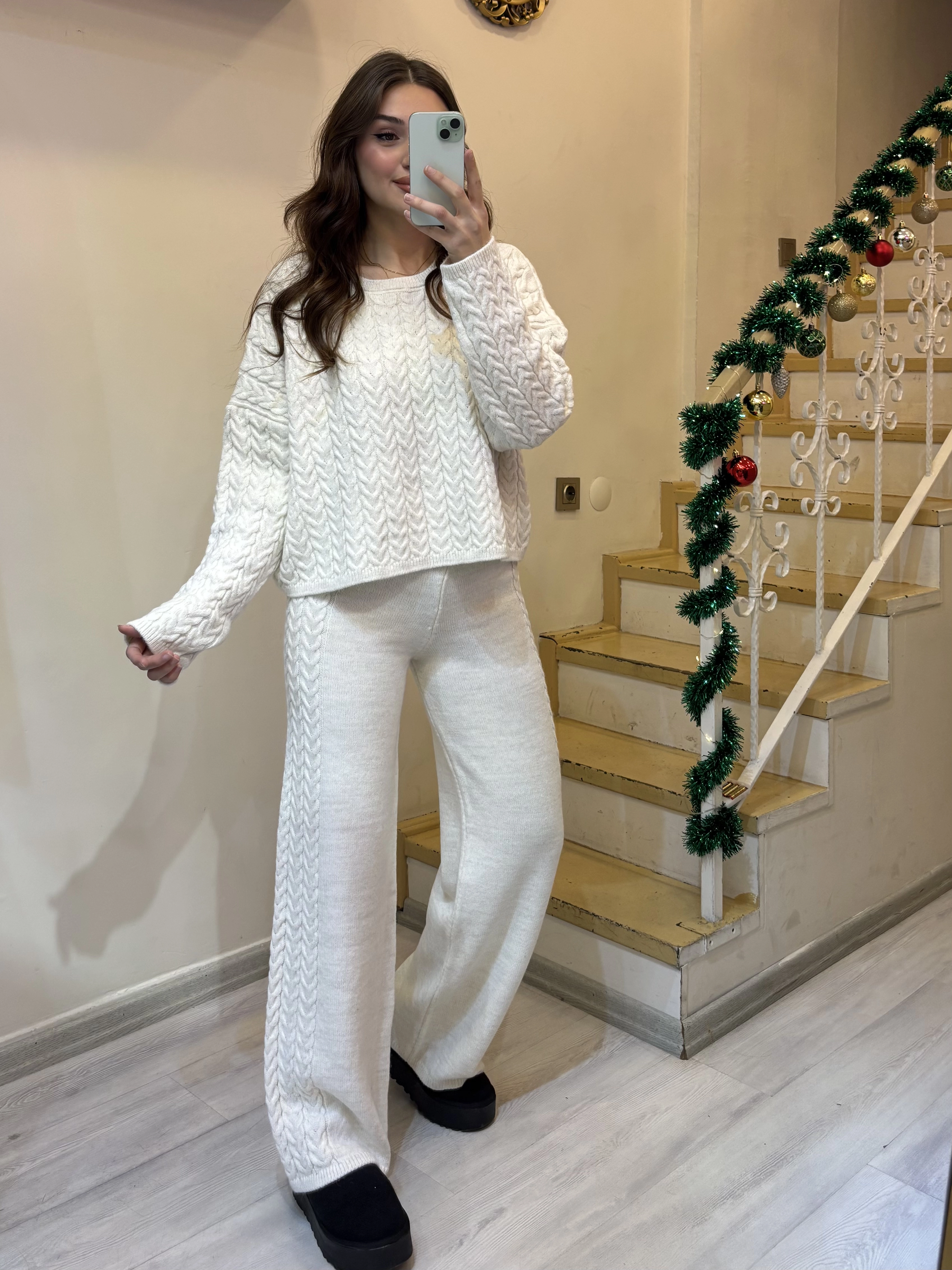 Saç Örgü Triko Takım