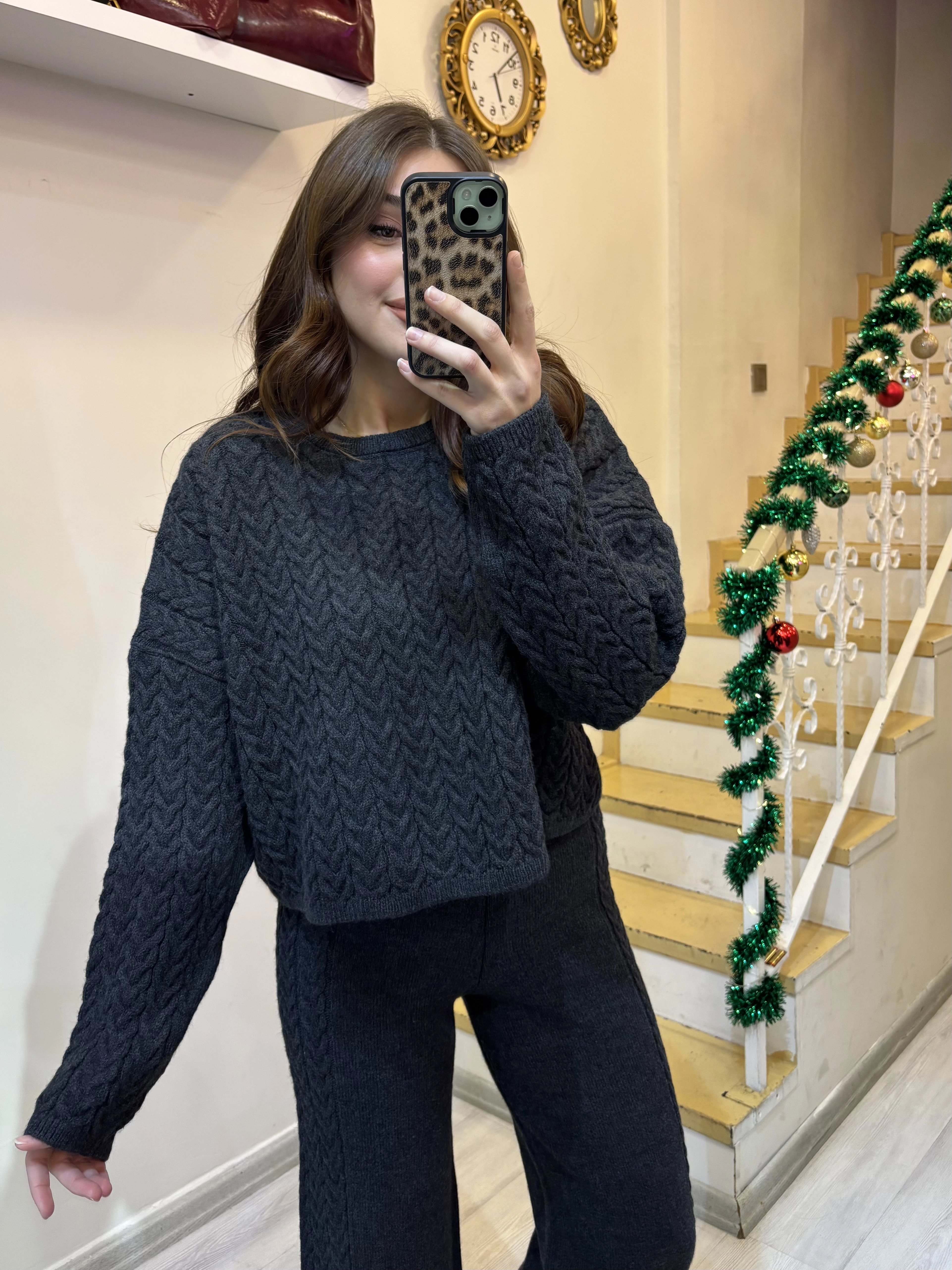 Saç Örgü Triko Takım