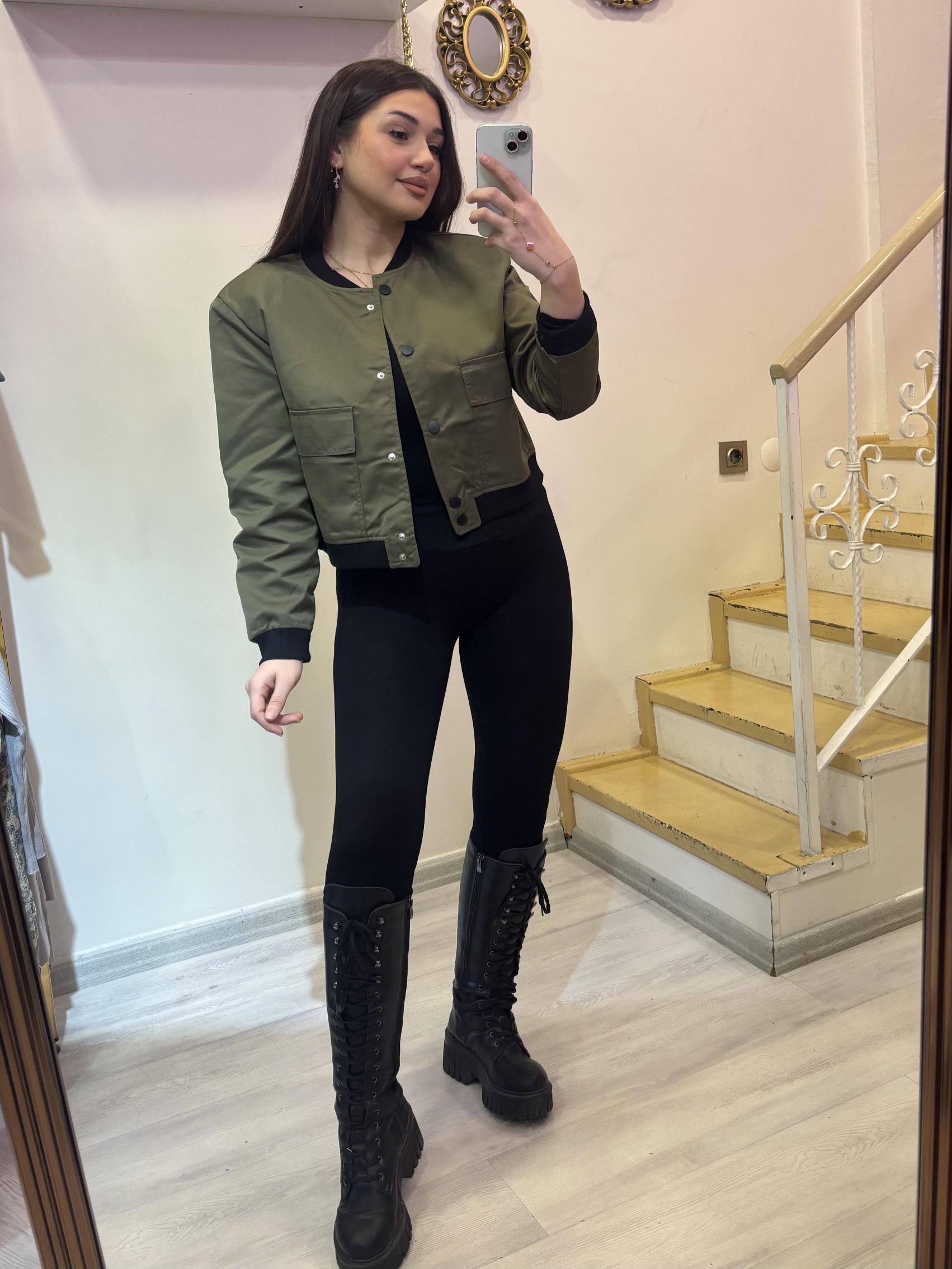 Bomb Düğmeli Ceket