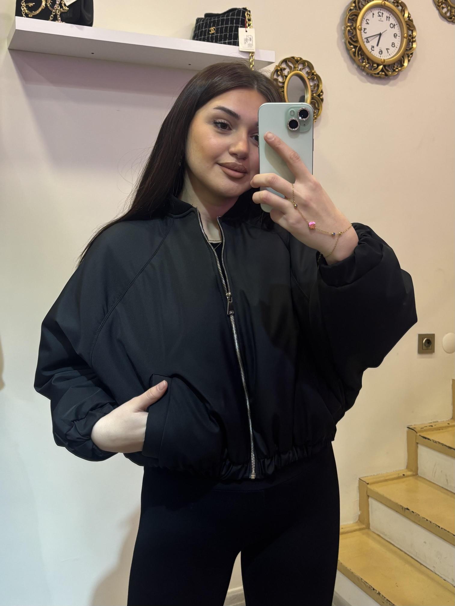 Şişme Bomber Ceket