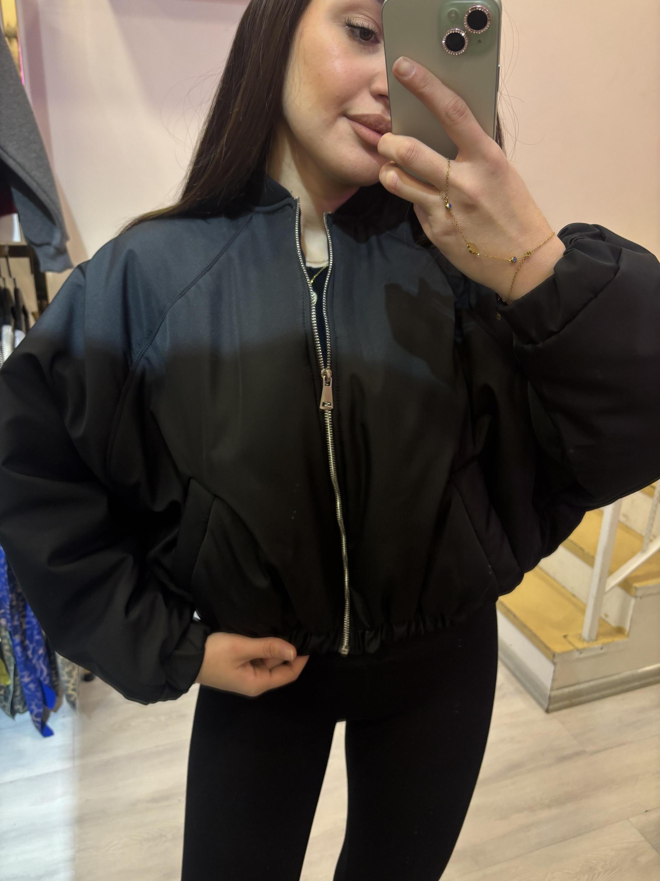 Şişme Bomber Ceket