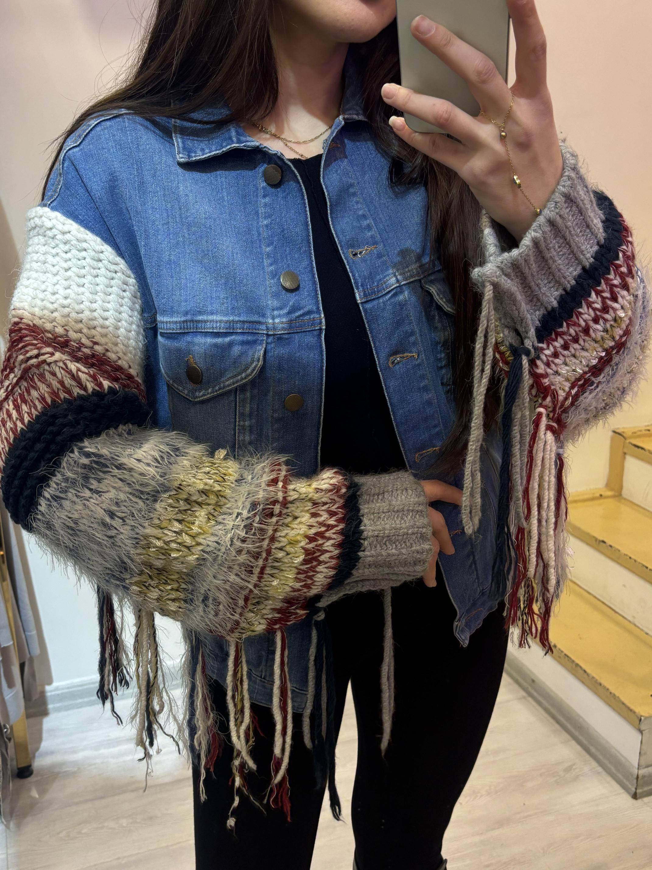 Tasarım Denim Ceket