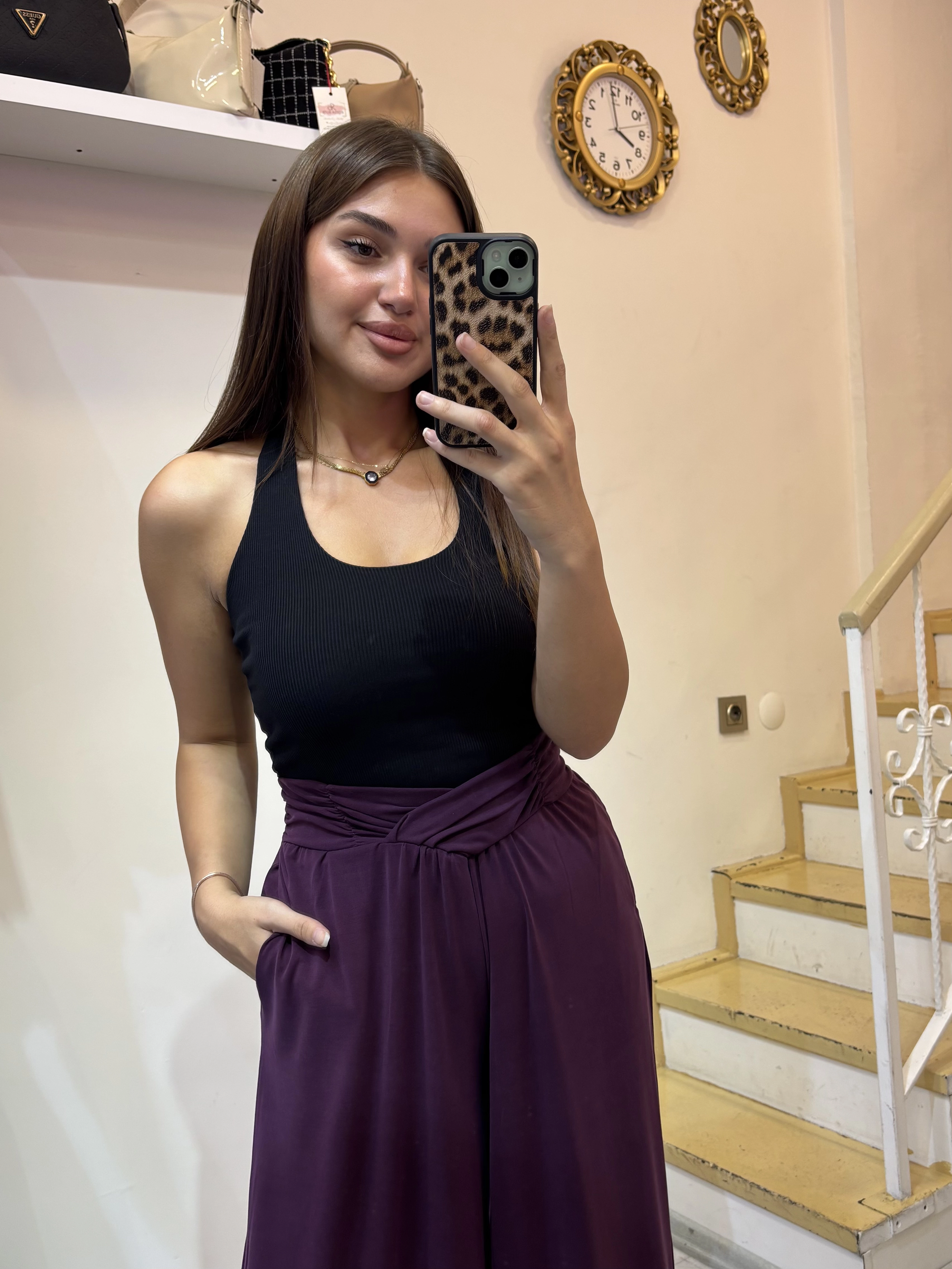 Boyundan Geçmeli Fitilli Atlet