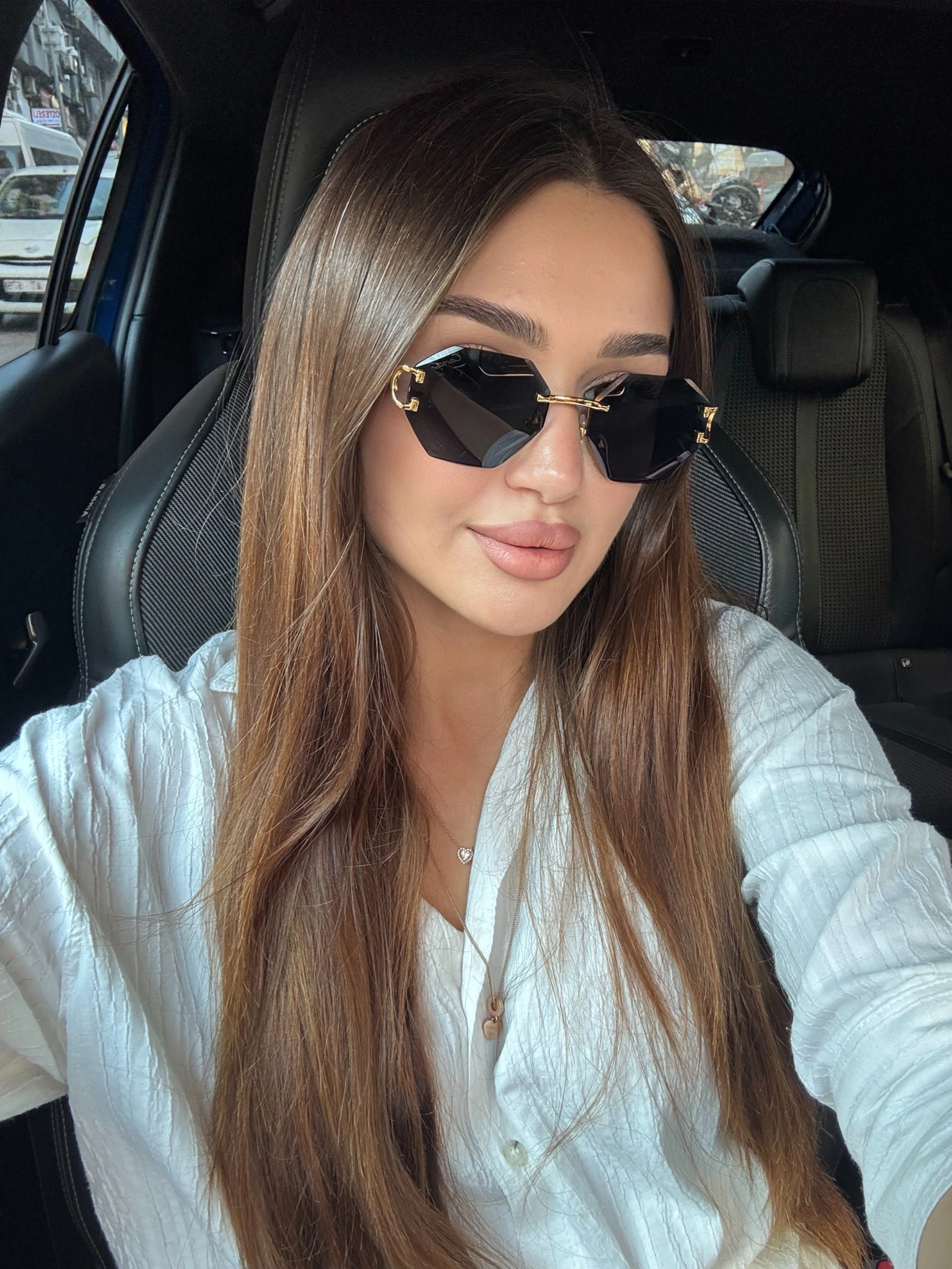 Cartier Çerçevesiz Güneş Gözlüğü