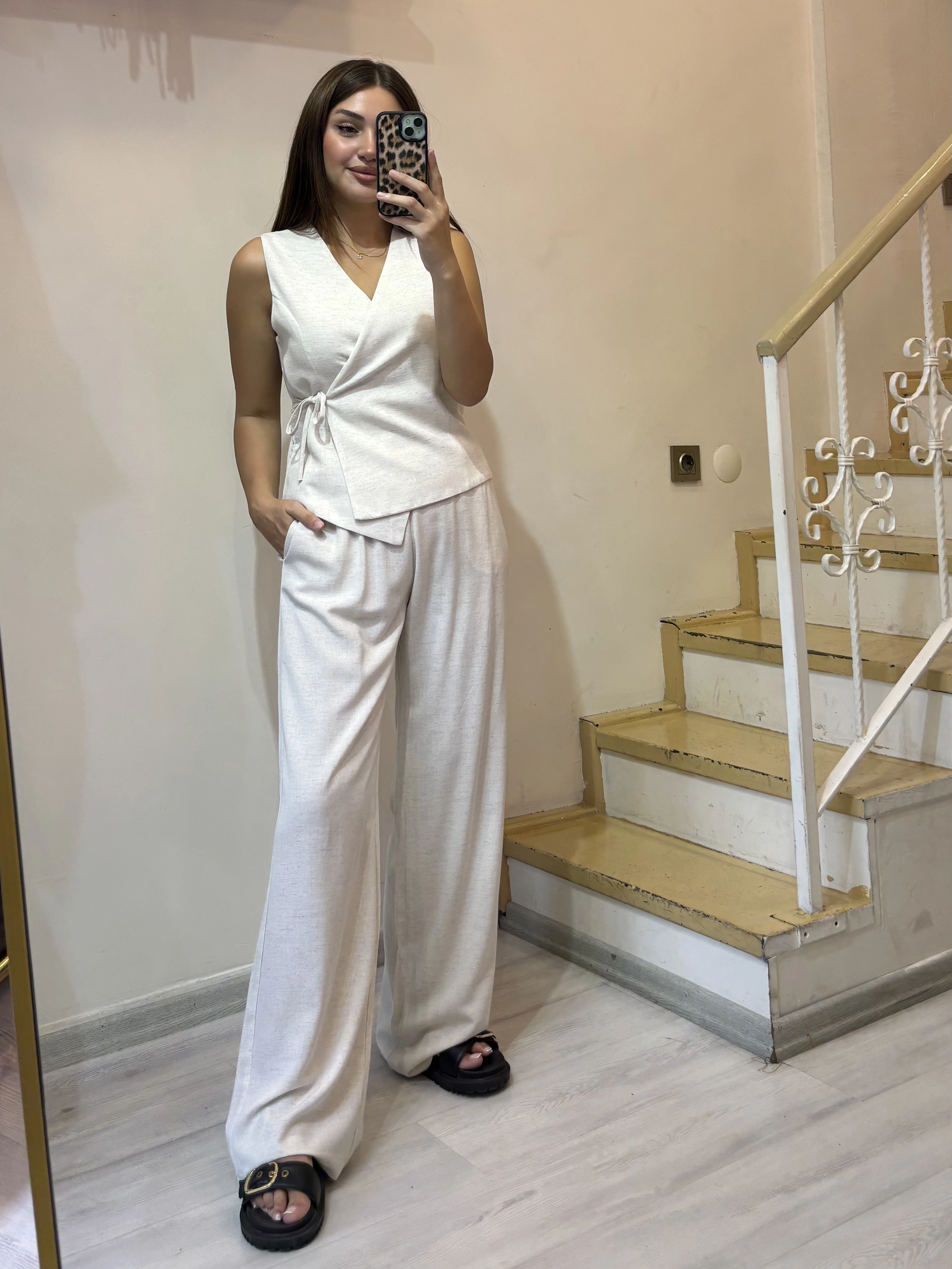 Beli Lastikli Pantolon