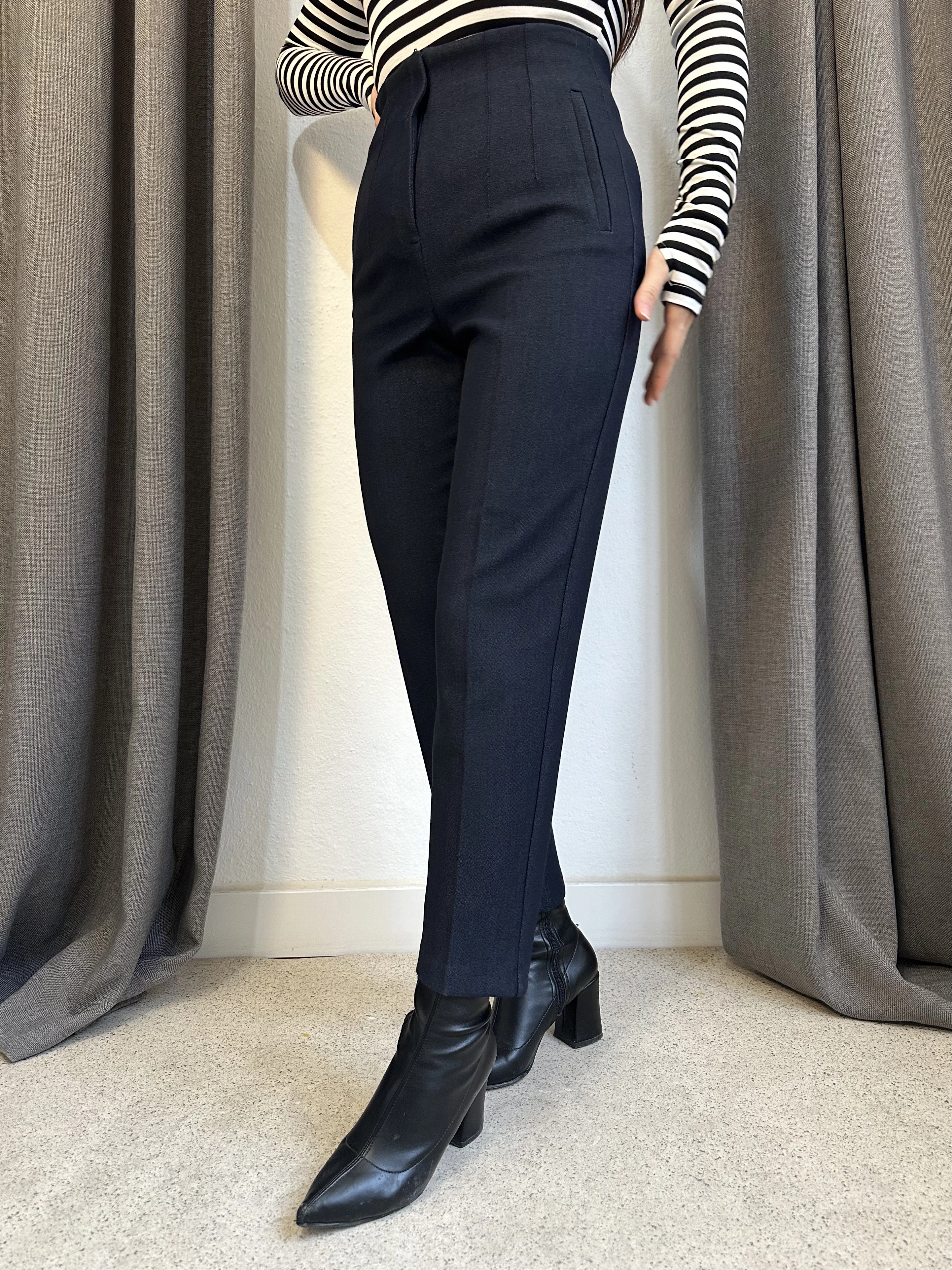 Kalın Kumaş Flotalı Pantolon