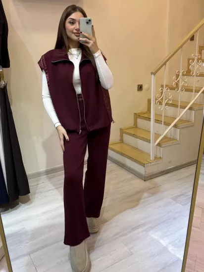 Network Paraşüt Detaylı Yelekli Takım