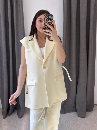 Kemerli Oversize Astarlı Yelek