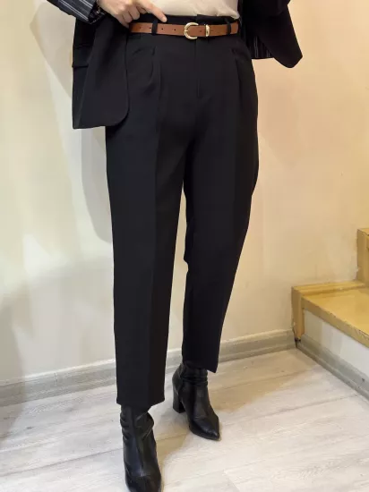 Kemerli Havuç Model Pantolon