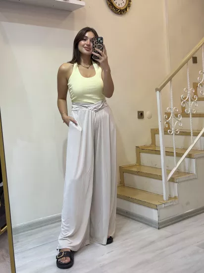 Bel Detaylı Eşofman Altı