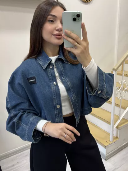 CalvinKlein Tasarım Kot Ceket
